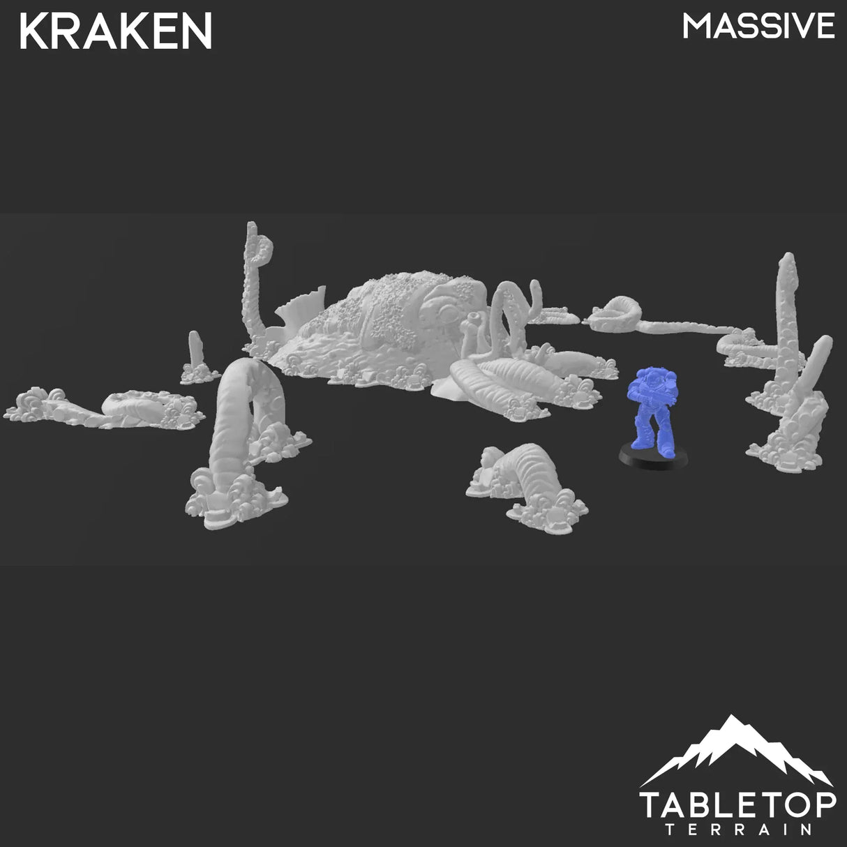 Tabletop Terrain Scatter Terrain The Kraken - Pirate Scatter Terrain