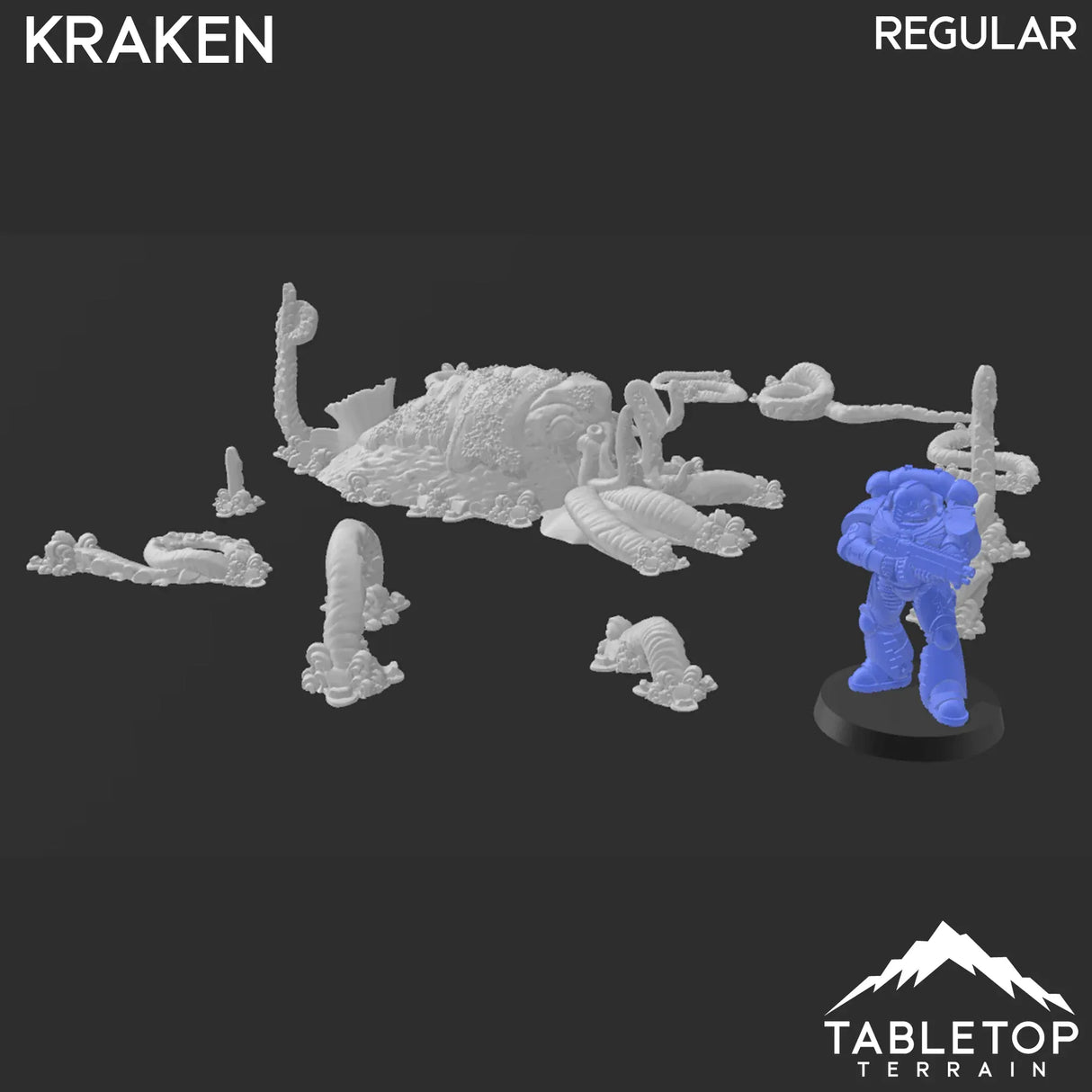 Tabletop Terrain Scatter Terrain The Kraken - Pirate Scatter Terrain