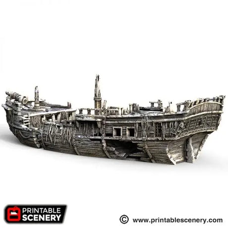Tabletop Terrain Scatter Terrain The Wreck - Pirate Scatter Terrain