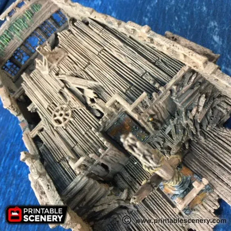 Tabletop Terrain Scatter Terrain The Wreck - Pirate Scatter Terrain