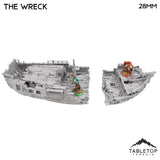 Tabletop Terrain Scatter Terrain The Wreck - Pirate Scatter Terrain