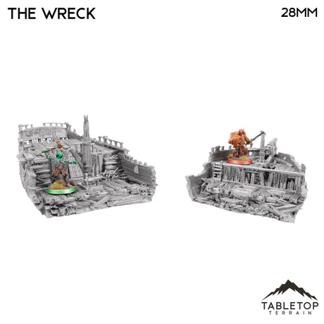 Tabletop Terrain Scatter Terrain The Wreck - Pirate Scatter Terrain