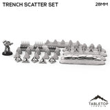 Tabletop Terrain Scatter Terrain Trench Scatter Set