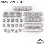 Tabletop Terrain Scatter Terrain Trench Scatter Set