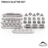 Tabletop Terrain Scatter Terrain Trench Scatter Set