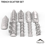 Tabletop Terrain Scatter Terrain Trench Scatter Set