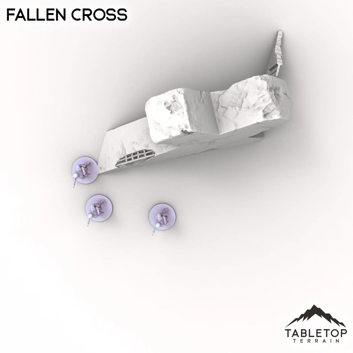 Tabletop Terrain Scatter Terrain Trench Wars Fallen Cross