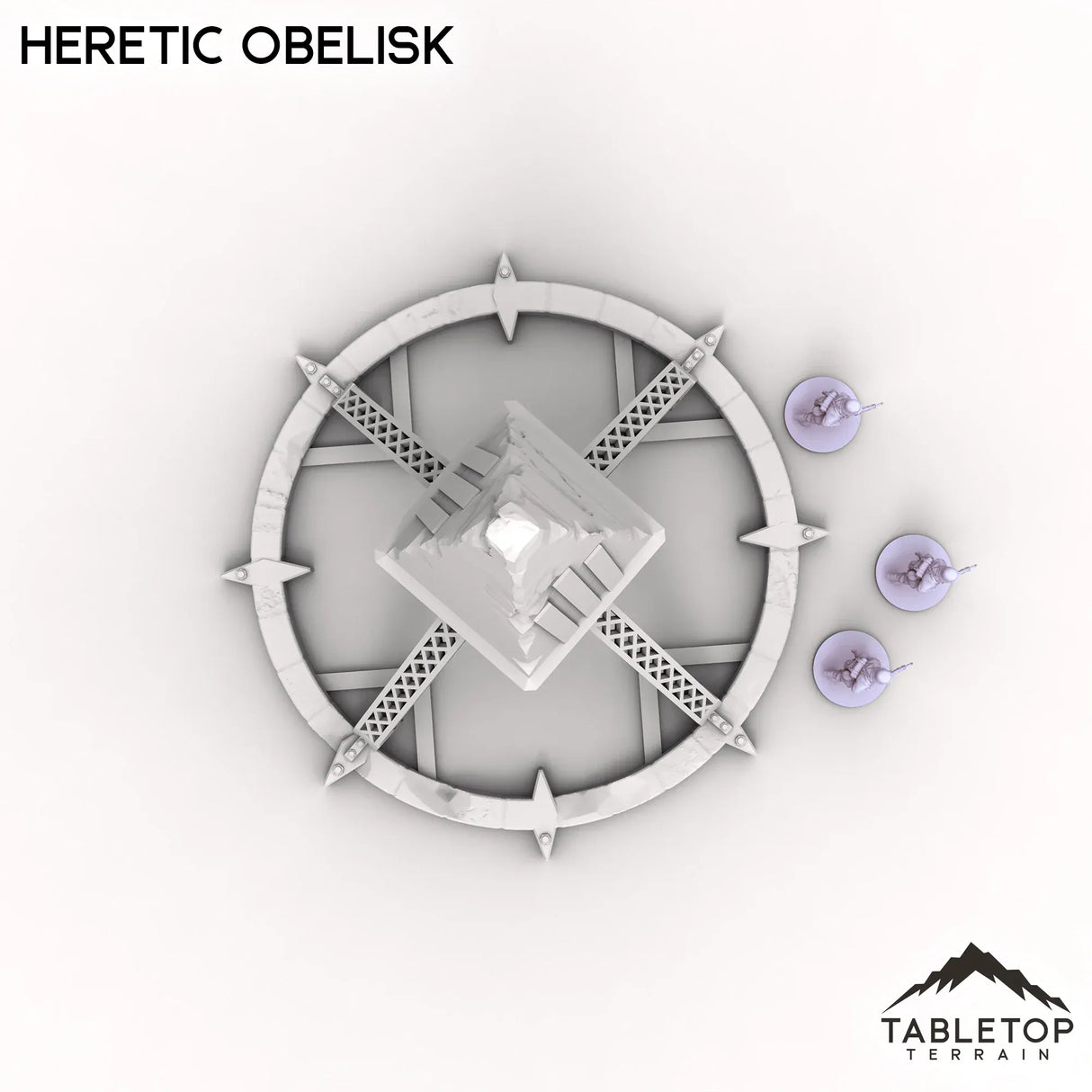 Tabletop Terrain Scatter Terrain Trench Wars Heretic Obelisk