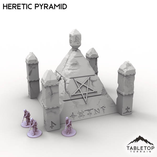 Tabletop Terrain Scatter Terrain Trench Wars Heretic Pyramid
