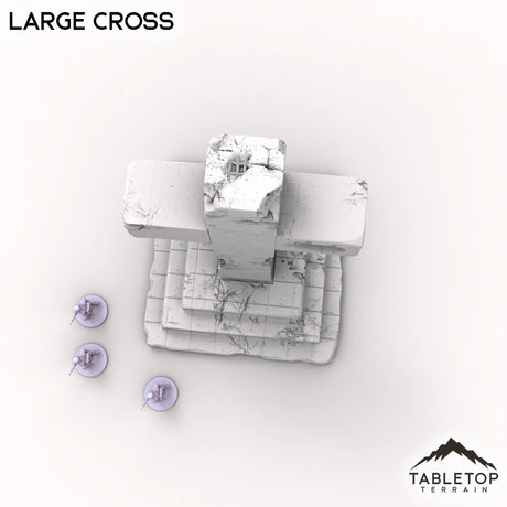 Tabletop Terrain Scatter Terrain Trench Wars Large Cross