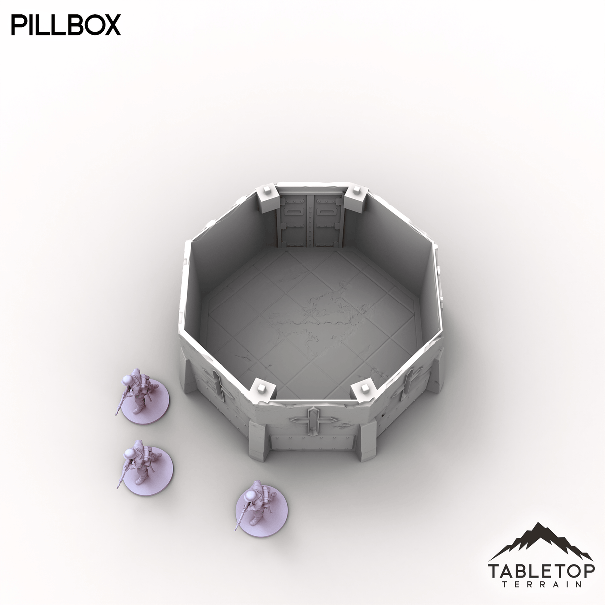 Tabletop Terrain Scatter Terrain Trench Wars Pillbox