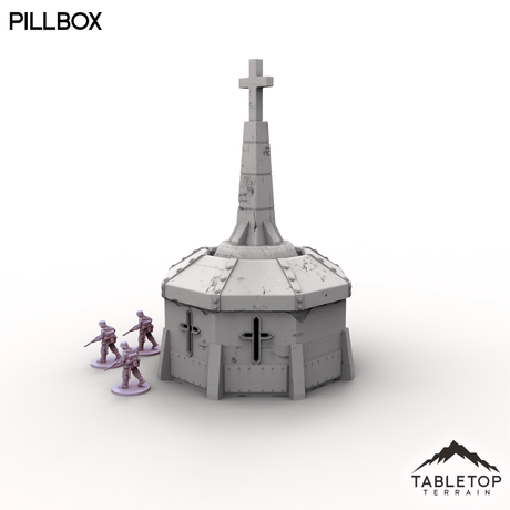 Tabletop Terrain Scatter Terrain Trench Wars Pillbox