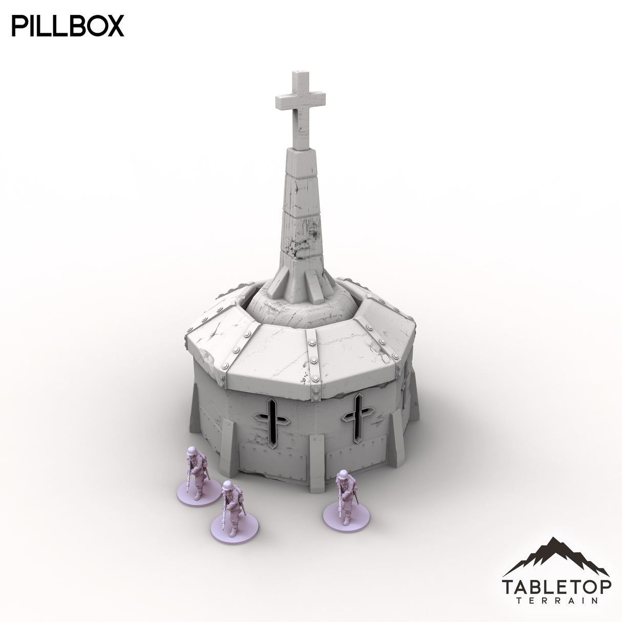 Tabletop Terrain Scatter Terrain Trench Wars Pillbox