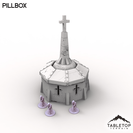 Tabletop Terrain Scatter Terrain Trench Wars Pillbox