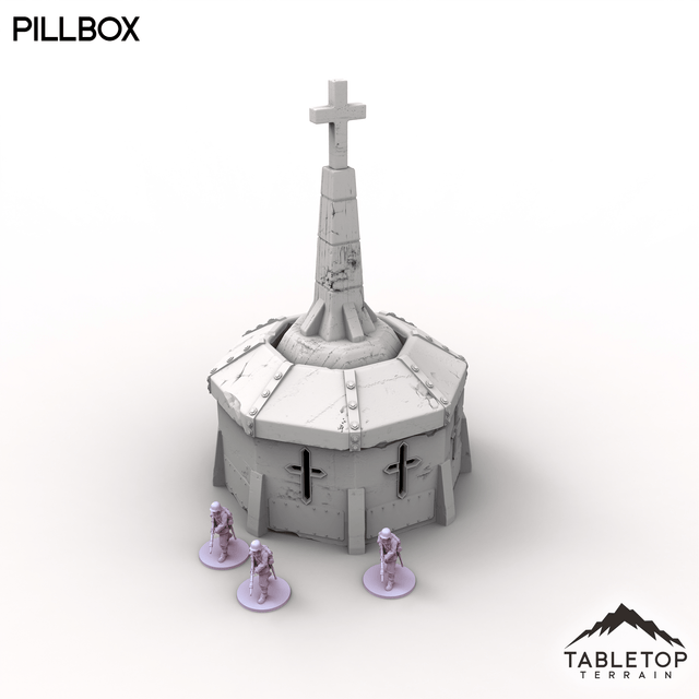 Tabletop Terrain Scatter Terrain Trench Wars Pillbox