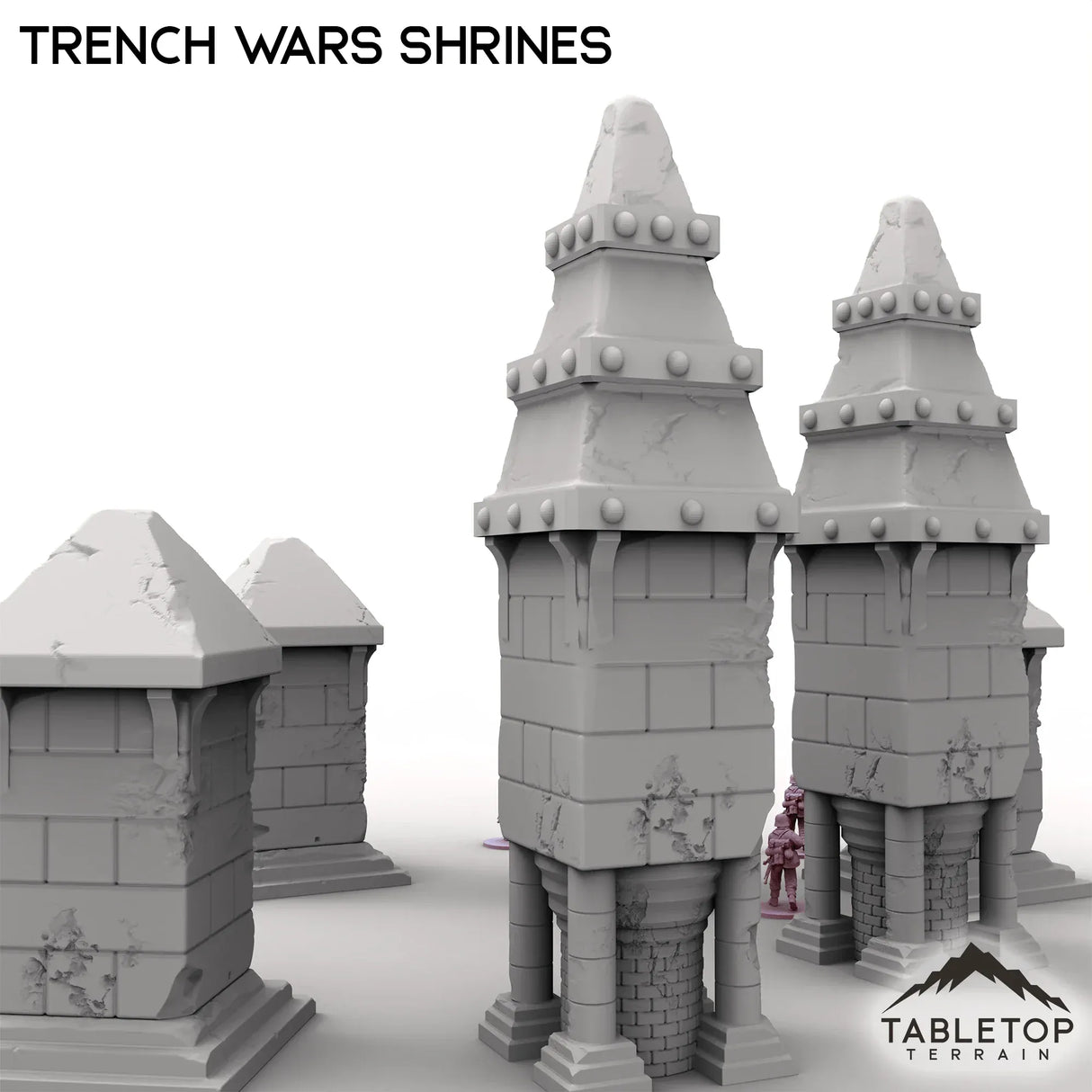 Tabletop Terrain Scatter Terrain Trench Wars Shrines