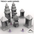 Tabletop Terrain Scatter Terrain Trench Wars Shrines