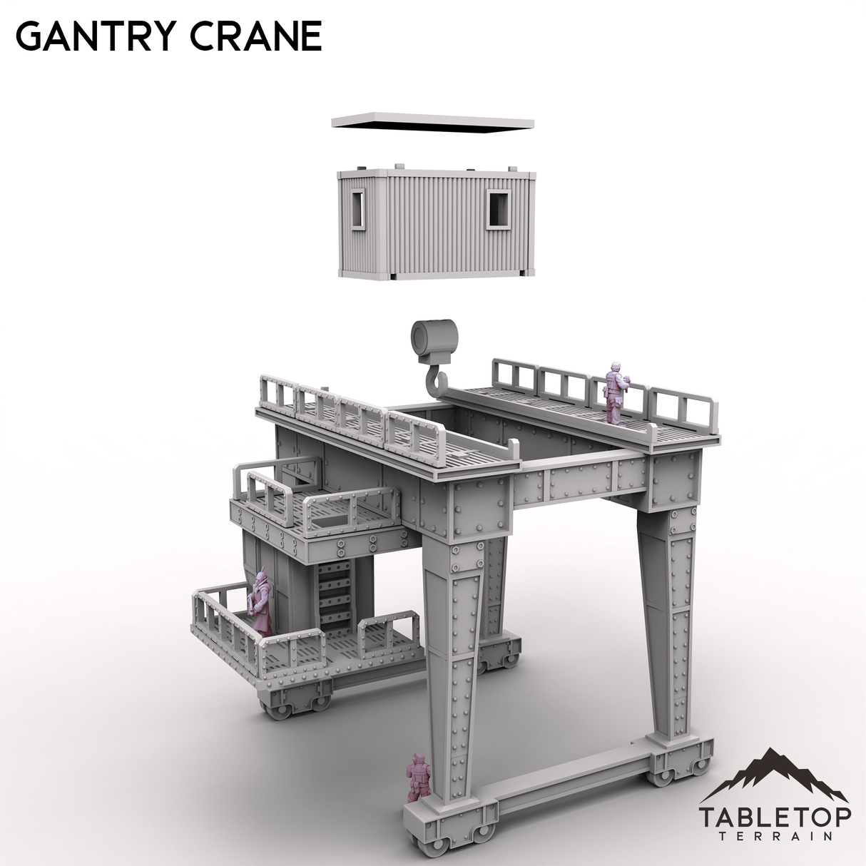 Tabletop Terrain Scatter Terrain UnderNidus Gantry Crane
