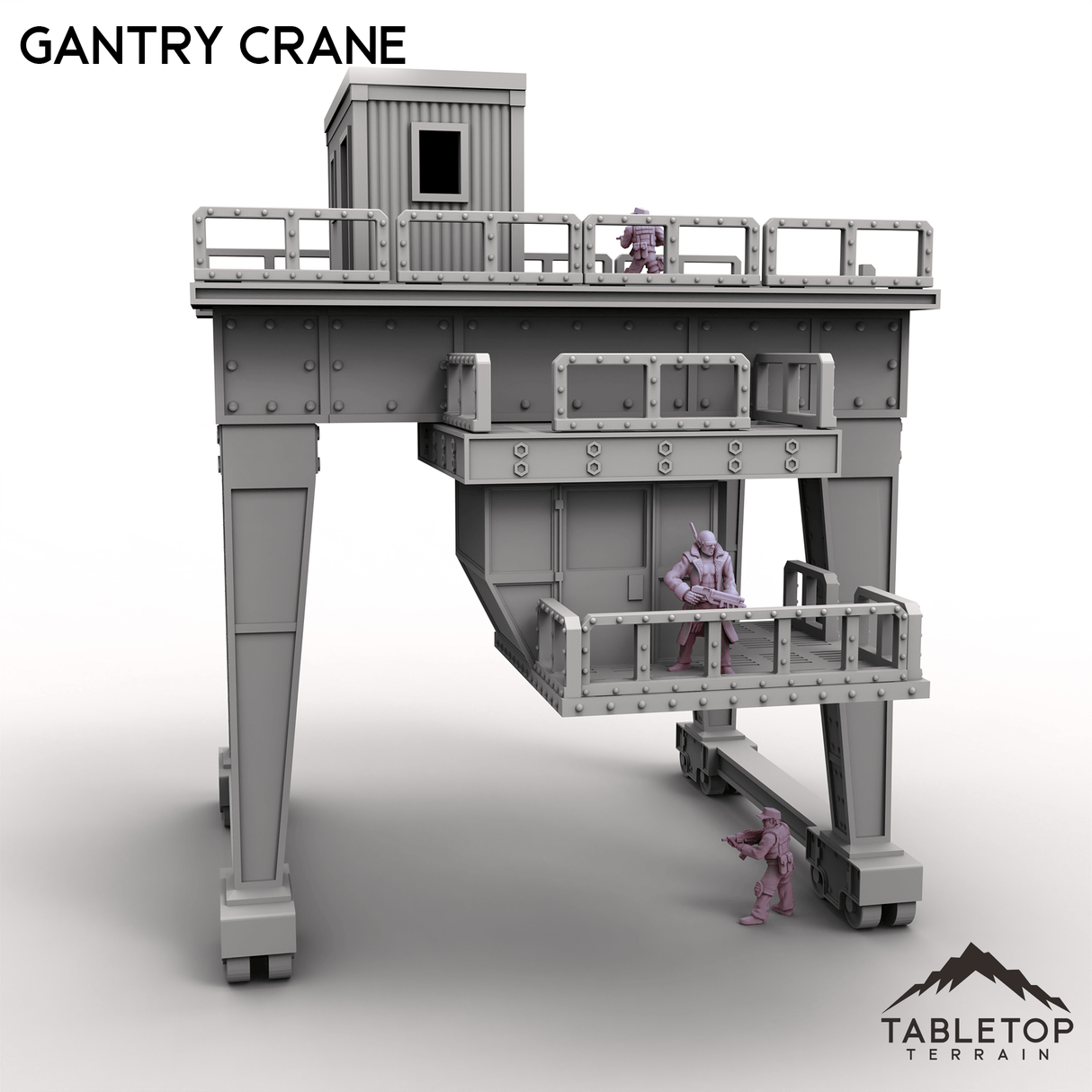 Tabletop Terrain Scatter Terrain UnderNidus Gantry Crane