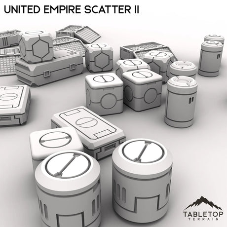 Tabletop Terrain Scatter Terrain United Empire Scatter II