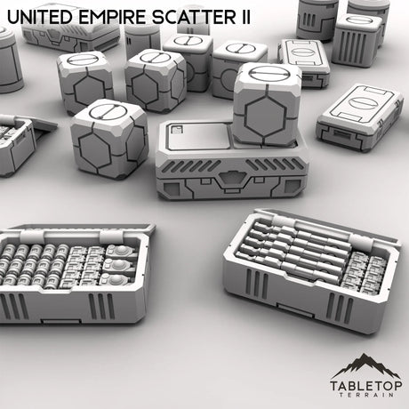 Tabletop Terrain Scatter Terrain United Empire Scatter II