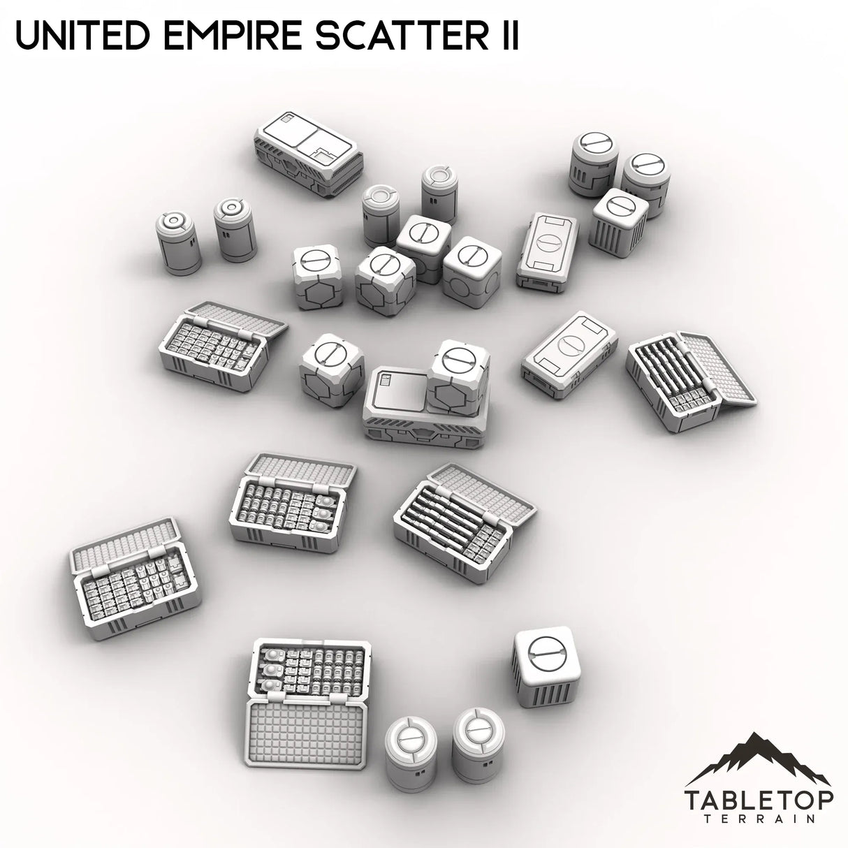 Tabletop Terrain Scatter Terrain United Empire Scatter II