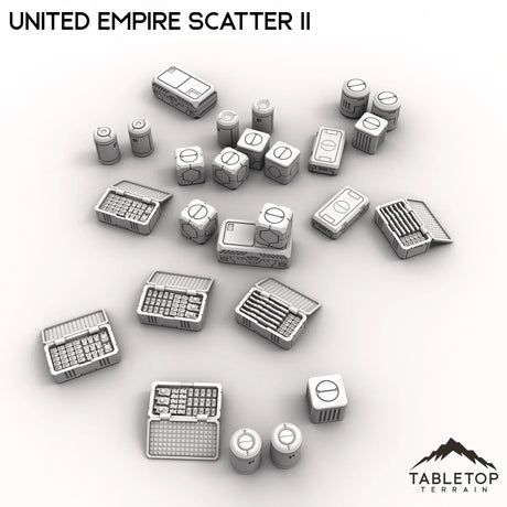 Tabletop Terrain Scatter Terrain United Empire Scatter II