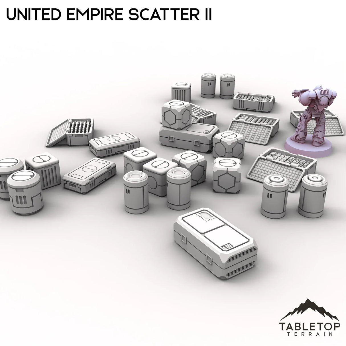 Tabletop Terrain Scatter Terrain United Empire Scatter II
