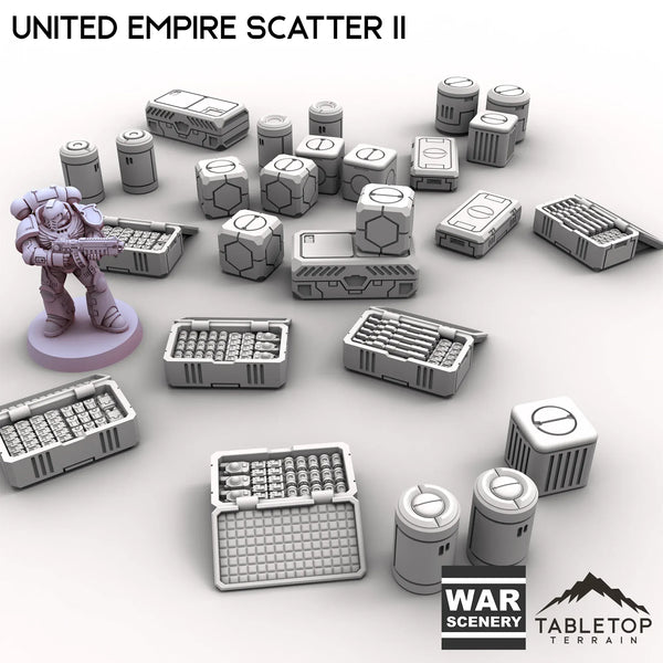 Tabletop Terrain Scatter Terrain United Empire Scatter II