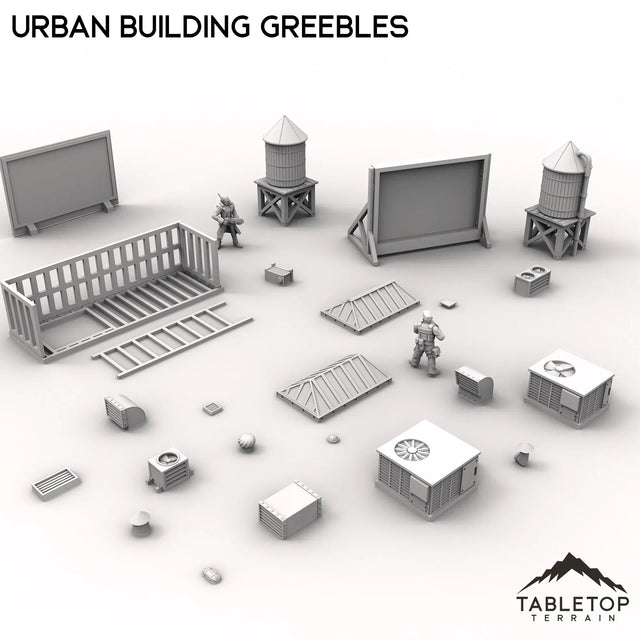 Tabletop Terrain Scatter Terrain Urban Building Greebles - MCP Scatter Terrain