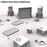 Tabletop Terrain Scatter Terrain Urban Building Greebles - MCP Scatter Terrain