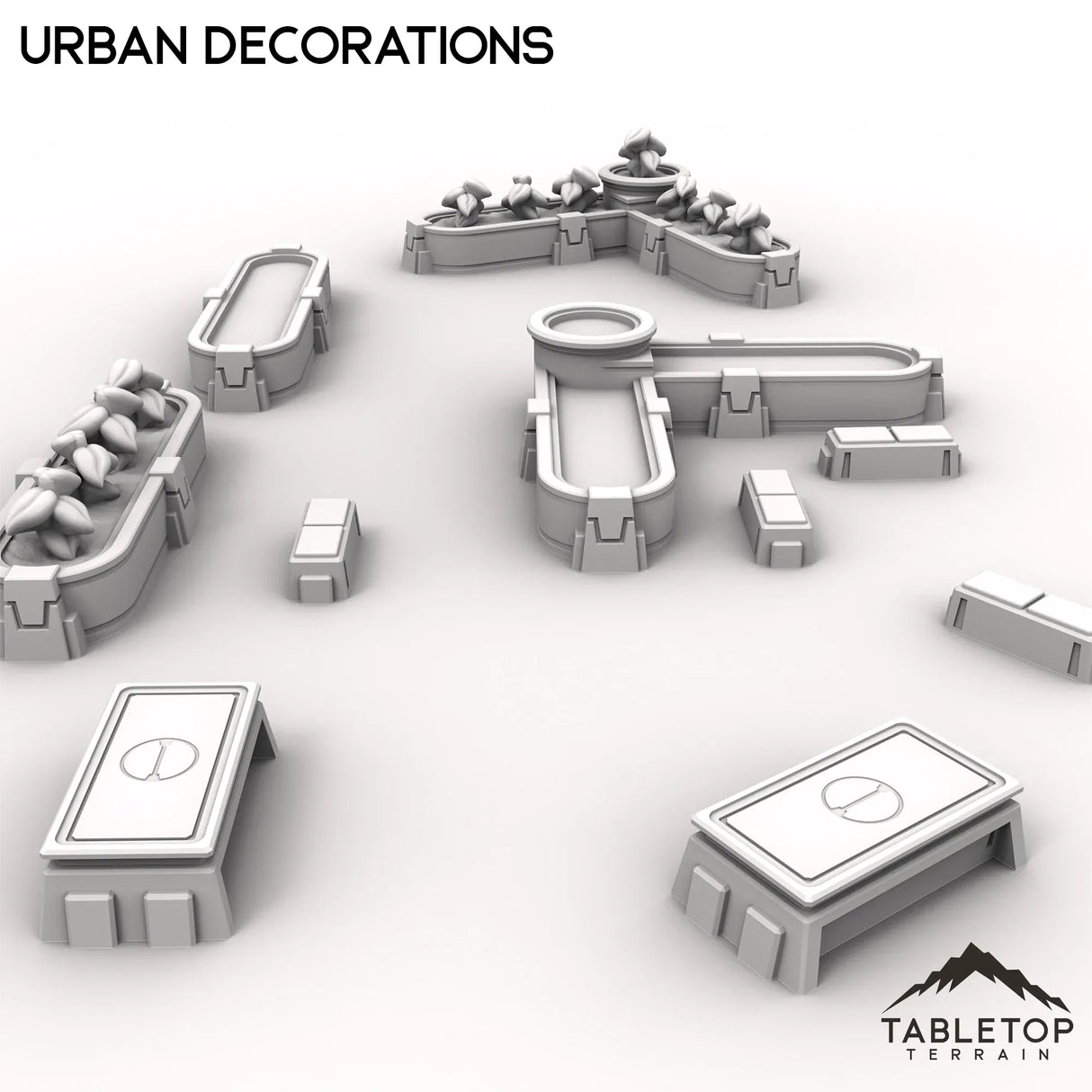 Tabletop Terrain Scatter Terrain Urban Decorations