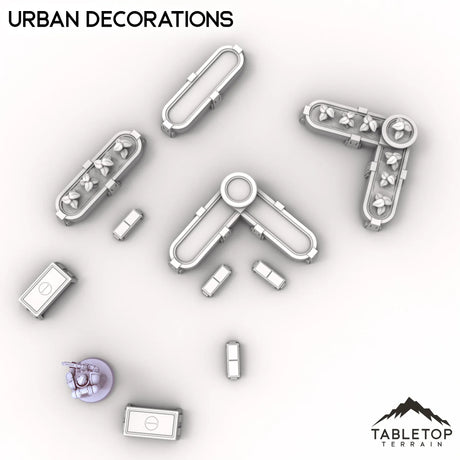 Tabletop Terrain Scatter Terrain Urban Decorations
