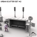 Tabletop Terrain Scatter Terrain Urban Scatter Set #2