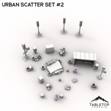 Tabletop Terrain Scatter Terrain Urban Scatter Set #2
