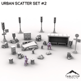 Tabletop Terrain Scatter Terrain Urban Scatter Set #2