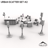 Tabletop Terrain Scatter Terrain Urban Scatter Set #2