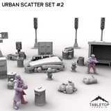 Tabletop Terrain Scatter Terrain Urban Scatter Set #2