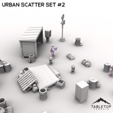 Tabletop Terrain Scatter Terrain Urban Scatter Set #2