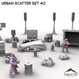 Tabletop Terrain Scatter Terrain Urban Scatter Set #2