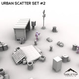 Tabletop Terrain Scatter Terrain Urban Scatter Set #2