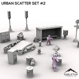 Tabletop Terrain Scatter Terrain Urban Scatter Set #2