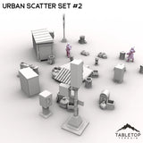 Tabletop Terrain Scatter Terrain Urban Scatter Set #2
