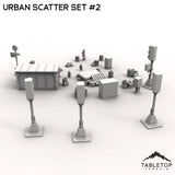 Tabletop Terrain Scatter Terrain Urban Scatter Set #2