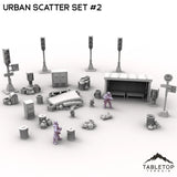 Tabletop Terrain Scatter Terrain Urban Scatter Set #2