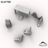 Tabletop Terrain Scatter Terrain Vexed Village - Scatter