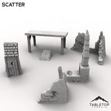 Tabletop Terrain Scatter Terrain Vexed Village - Scatter