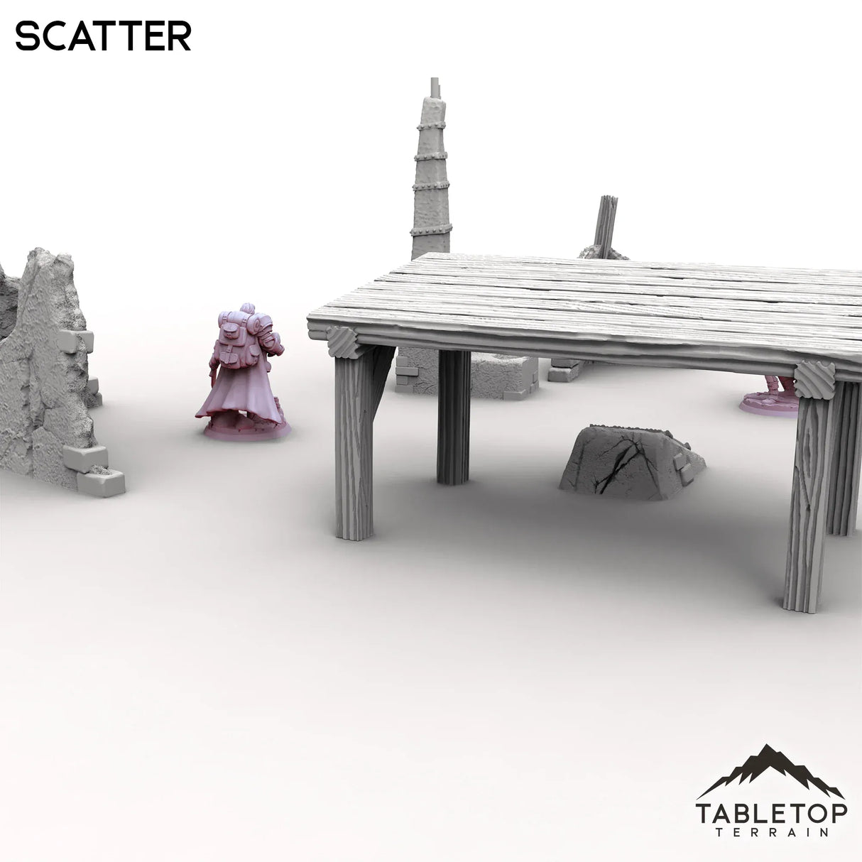 Tabletop Terrain Scatter Terrain Vexed Village - Scatter