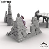 Tabletop Terrain Scatter Terrain Vexed Village - Scatter