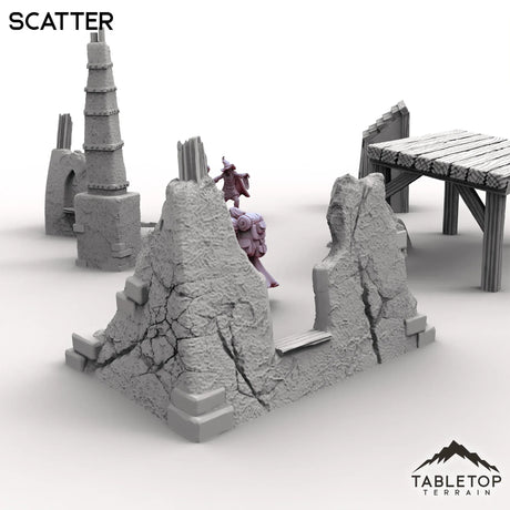 Tabletop Terrain Scatter Terrain Vexed Village - Scatter